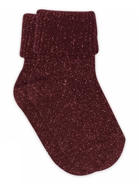 MPKids Iris Glitter Socks i Wine Red